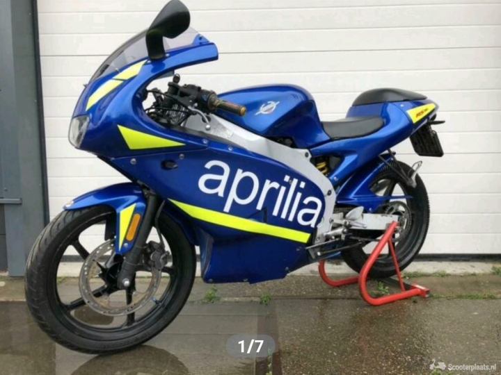 Aprilia RS50 schakelbrommer